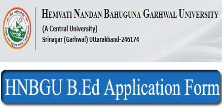 hnbguedrp 2017|Bachelor of Education [B.Ed] From HNBGU, Garhwal .